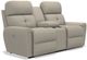 La-Z-Boy® Douglas Pewter Power Reclining Loveseat with Headrest and Console-1