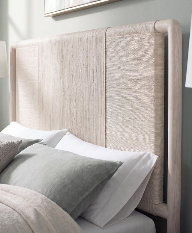 Legacy Classic Maren Fresh Canvas King Woven Panel Bed-4
