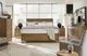 Magnussen Home® Lindon Burnished Brass Complete King Panel Bed-1