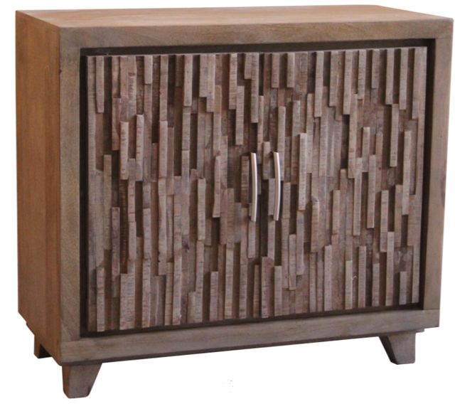 Jaipur Furniture Cheppi Gray Wash Server Cabinet-0