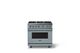 Viking® 5 Series 36" Novembery Sky Pro Style Gas (NG) Range with Polished Chrome Trim-3