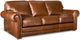 Campio Furniture Legacy Leather Rangeley Brown Sofa-0