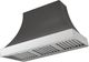AGA Cascade 48" Slate Wall Mounted Range Hood  with Polished Chrome Trim-0