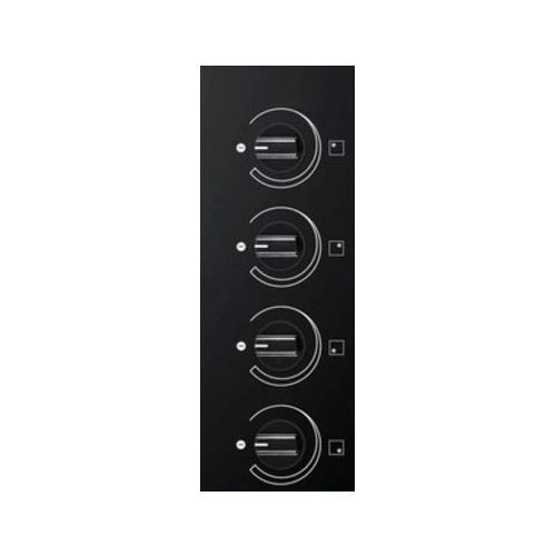 Summit® 24" Black Electric Cooktop-2