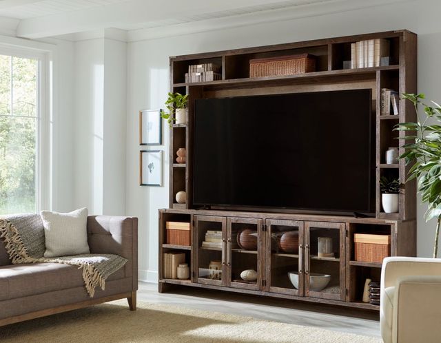 aspenhome® Quincy Brindle 97'' Console and Hutch-1