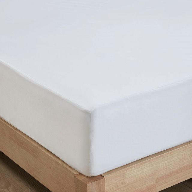 Olliix by Clean Spaces Allergen Barrier White Full Mattress and Pillow Protector Set-2