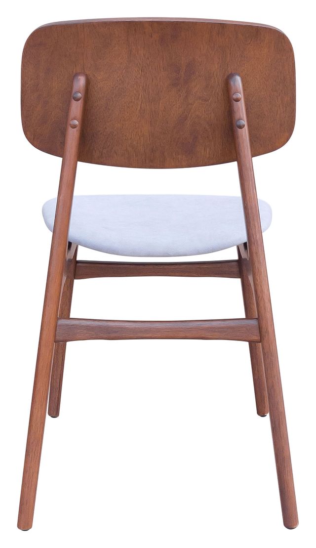 Zuo® Modern Othello Light Gray Dining Chair-3