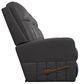 La-Z-Boy® Finley Onyx Leather Manual Wall Reclining Sofa-3
