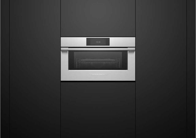 Fisher & Paykel Series 9 Professional 30" Stainless Steel Compact Convection Speed Oven-2