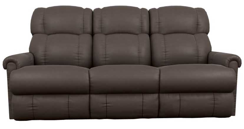 その他 CabCallawayACMEFurnitureDELMAR SOFA3P La-Z-Boy® Pinnacle Umber Leather Power Wall Reclining Sofa