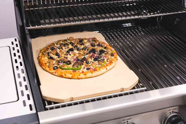 Broil King® Rectangular Pizza Stone-3