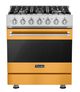 Viking® 3 Series 30" Daffodil Pro Style Natural Gas Range-0