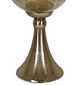 A & B Home Kathleen Cream/Gold Glass Vase with Aluminum Base-4