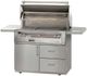 Alfresco™ 42" Deluxe Grill Cart-Stainless Steel-0