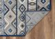 KAS Rugs Calla Blue/Gray Aztec 5'x7' Area Rug-3