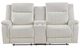 Homelegance® Dean Beige Double Manual Reclining Loveseat with Center Console-2