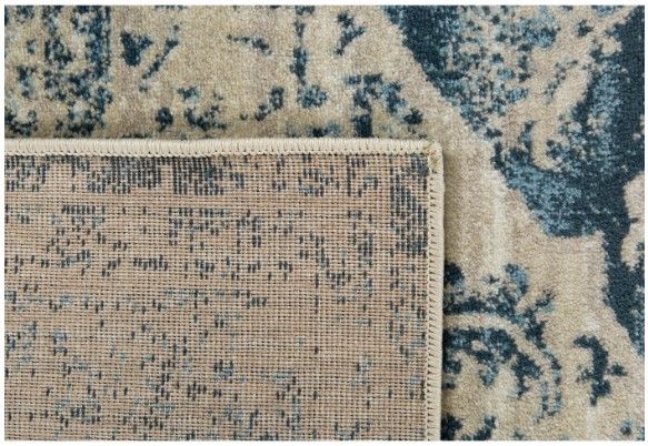KAS Rugs Heritage Blue/Ivory Elegance 5'x8' Area Rug-2