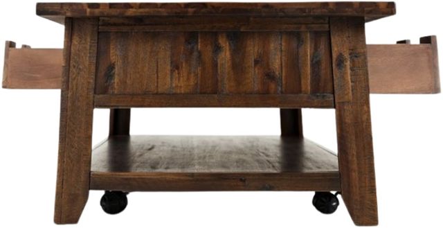 Jofran Inc. Painted Canyon Brown Cocktail Table-3
