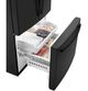 GE® Series 33" 24.7 Cu. Ft. Black French Door Refrigerator with Internal Water Dispenser-4