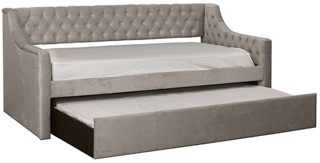 HH2 Home Jaylen Silver Twin Youth Dabyed With Trundle-0