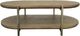 Bernards Elure Latte Bridges Cocktail Table-1