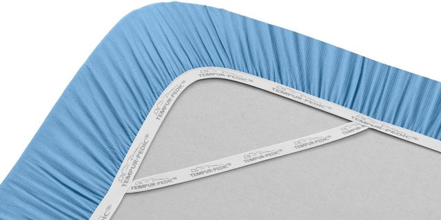 Tempur-Pedic® ProAir™ 4-Piece Blue Azure Cotton/TENCEL™ Lyocell California King Sheet Set-2