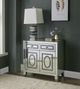 ACME Furniture Noralie Mirrored Cabinet with Two Drawers-3
