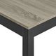 Crown Mark Forana Black Dining Table-3
