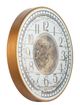 A & B Home Gold/White Wall Clock-1