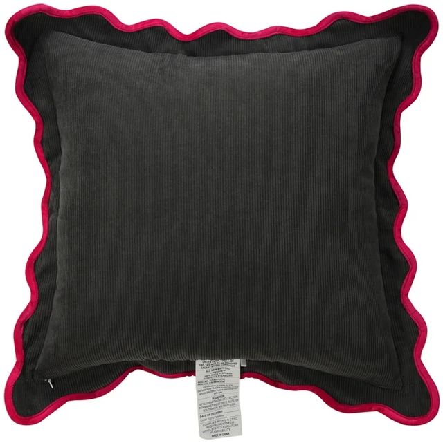 Stylecraft Tamara Day Gray 22" Designer Throw Pillow-3