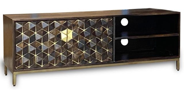 Jaipur Furniture Pintu Bronze Small TV Unit-0