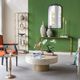 A & B Home Gold Side Table-4