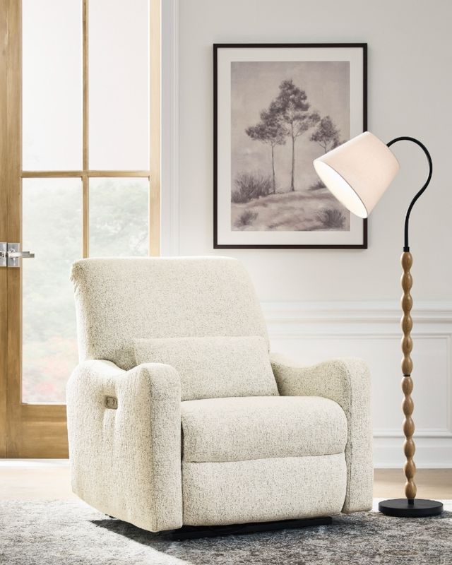 Signature Design by Ashley® Cleo Pier Chai Power AutoGlide Recliner-1