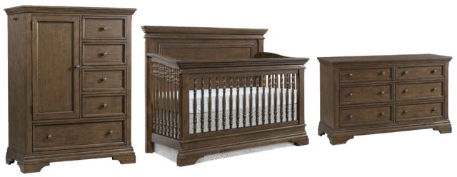 Westwood Design Olivia 3-Piece Rosewood Nursery Bedroom Set-0