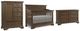 Westwood Design Olivia 3-Piece Rosewood Nursery Bedroom Set-0