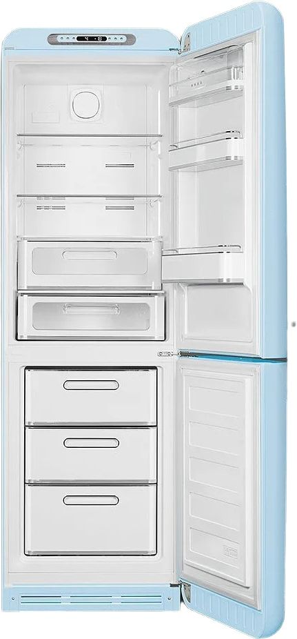 Smeg 50's Retro Style Aesthetic 11.7 Cu. Ft. Pastel Blue Bottom Freezer Refrigerator-1