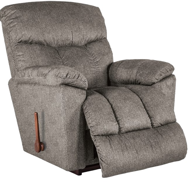La-Z-Boy® Morrison Silver Manual Rocking Recliner | Dewey