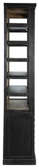 Furniture Classics Single Balmoral Deep Charcoal Display Cabinet-2