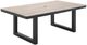 Elements International Costa Black/Tan Outdoor Metal/Wood Dining Table-0