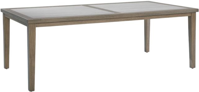 Rainier Ranch Outdoor Dining Table - Brown/Beige