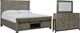 Signature Design by Ashley® Brennagan 3-Piece Gray Queen Storage Panel Bed Set-0