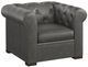 Century® Customizable Century Leather Classic Chesterfield Chair-1