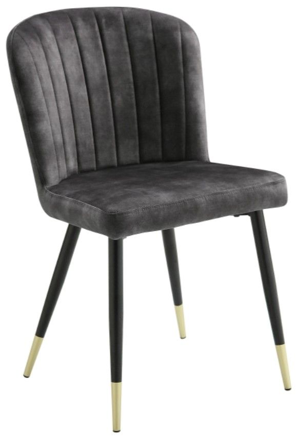 Homelegance® Clemente Black Dining Side Chair-0
