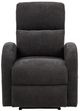 Coaster® Grant Charcoal Gray Upholstered Power Recliner-3