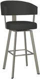 Amisco Customizable Grissom Swivel Bar Stool-0