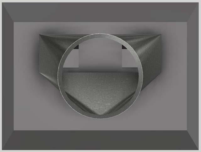 Vent-A-Hood® 36" Gunsmoke Island Liner Insert-2