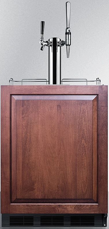 Summit® Commercial Series 5.5 Cu. Ft. Panel Ready Beer Cooler/Kegerator-0