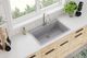 Elkay Quartz Classic® Graystone 33" x 20-7/8" x 9-7/16" Single Bowl Drop-In Sink-2
