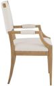 Fairfield® Maxwell Cream/Sunlit Oak Arm Chair-3