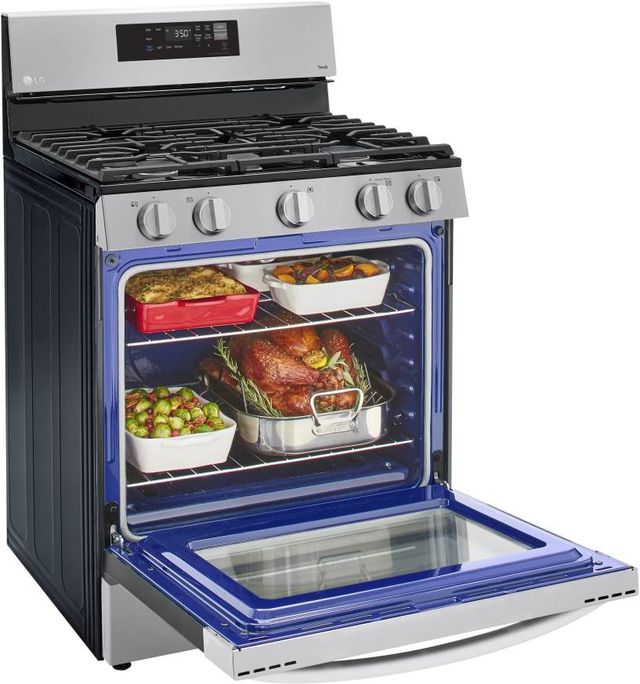 LG 30" Stainless Steel Freestanding Gas Range-2